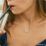 Collier Everlove en argent 925 doré à l’or 18K