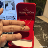 Collier Everlove en argent 925 doré à l’or 18K
