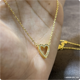 Collier Everlove en argent 925 doré à l’or 18K