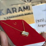 Collier Van Cleef en argent 925 dorée à l’or 18K