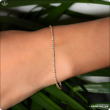 Revier en argent 925 dorée à l’or 18K