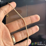 Revier en argent 925 dorée à l’or 18K