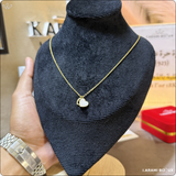 Collier Love en argent 925 doré à l’or 18K