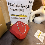 Gourmette Revier r2765 en argent 925