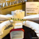 Bracelet Chahda en argent 925 dorée à l’or 18K