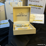 Bracelet Chahda en argent 925 dorée à l’or 18K