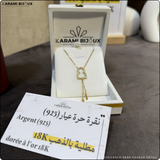 Collier V0768 – Argent 925 Doré à l’Or 18K